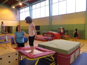 Entraînement Gymnastique artistique poussins