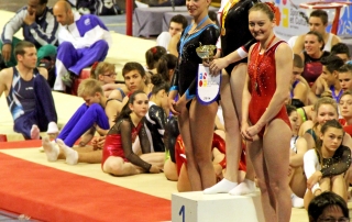 2014 Fédéral indiv : Podium de Marie Lefrançois, 3ème sénior