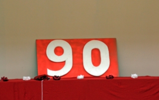 2013 : 90 ans - Décoration 90